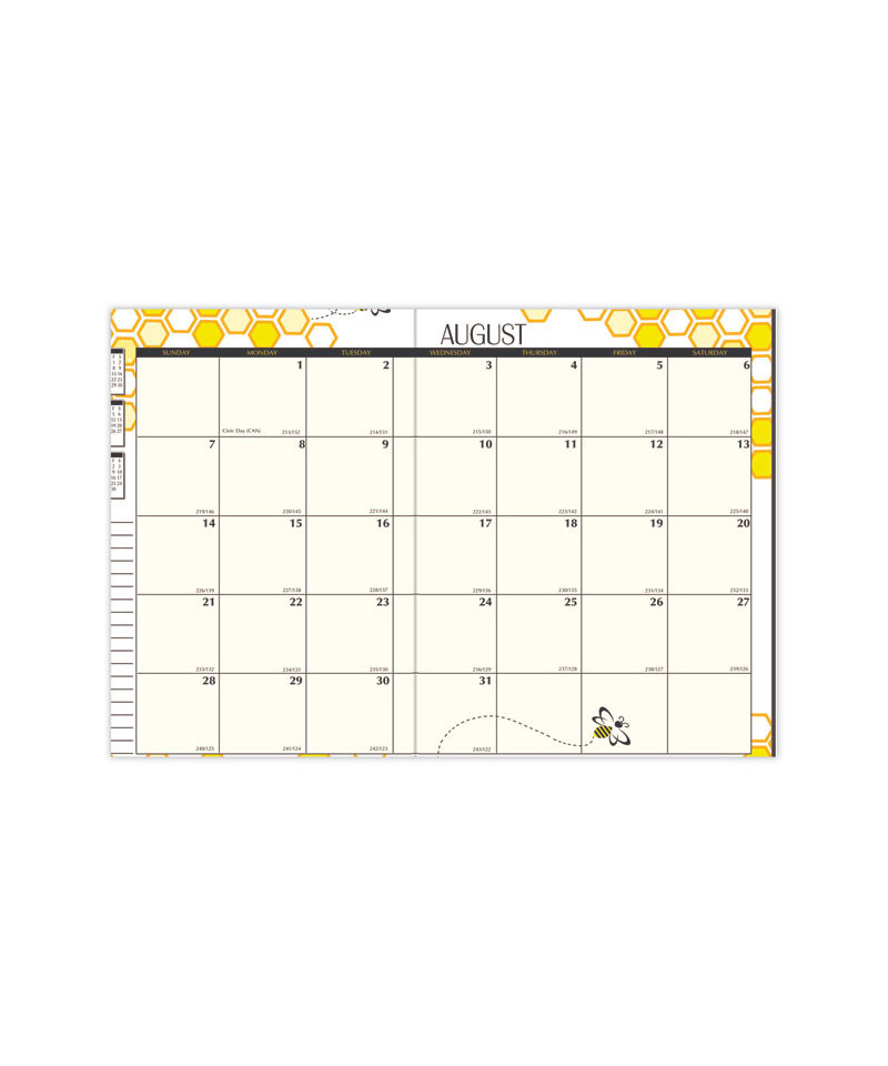 Recycled Academic Honeycomb Planner, Honeycomb Artwork, 10 x 7 ...