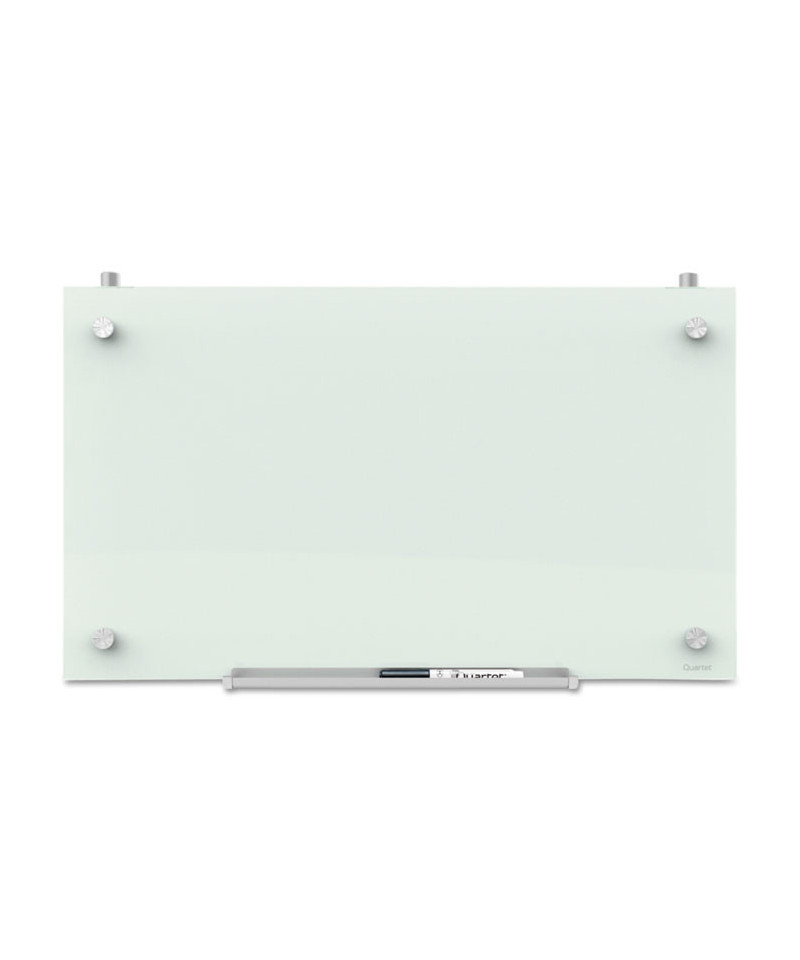 Infinity Magnetic Glass Dry Erase Cubicle Board 30 X 18 White Surface