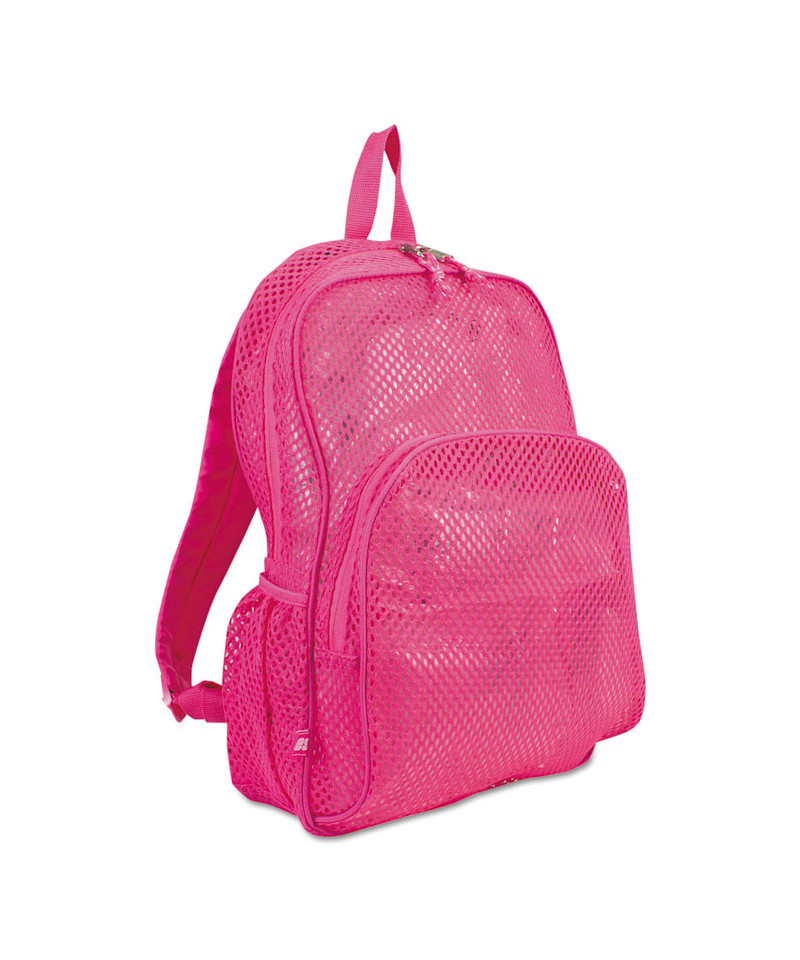 Mesh Backpack, 12 x 5 x 18, Pink