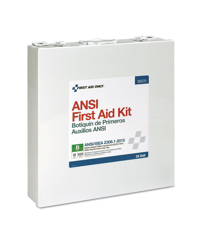 Unitized ANSI Compliant Class B Type III First Aid Kit For 100 People ...