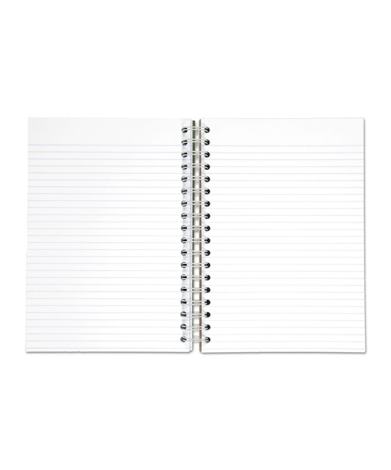 Recycled Notebook, College Ruled, 9 1/2 x 6, 120 Sheets, Perforated ...