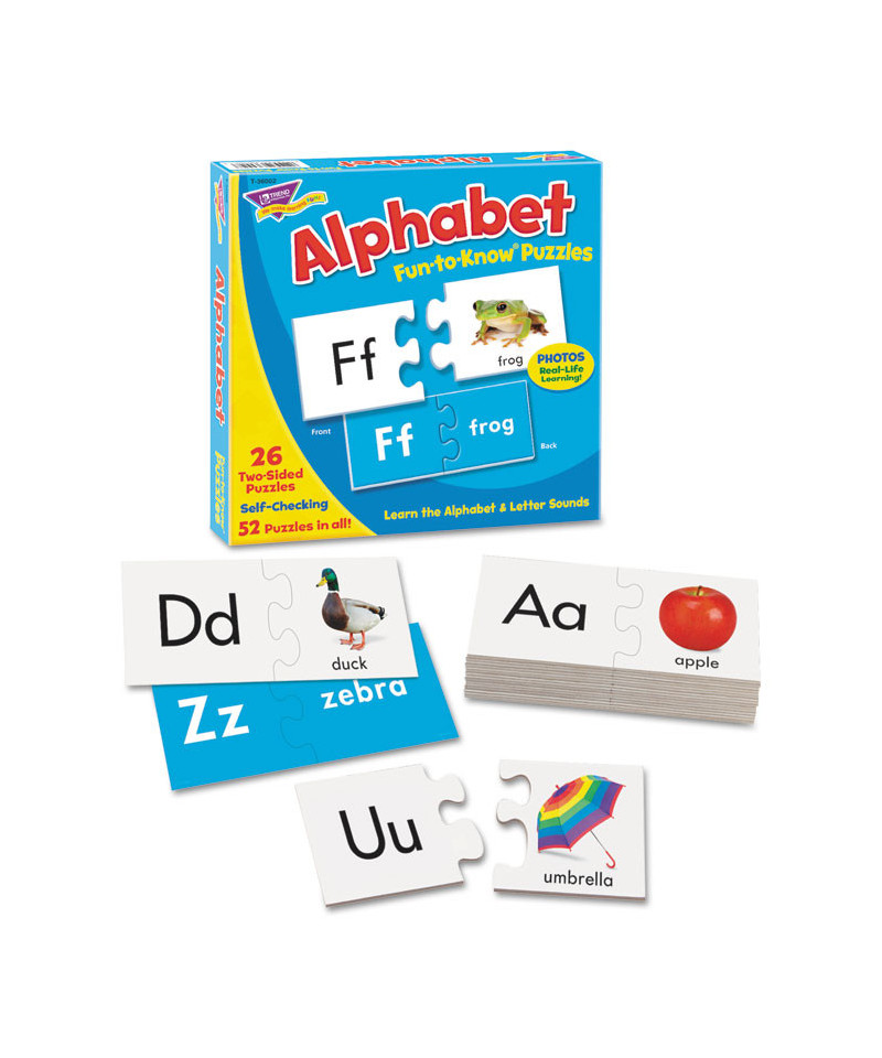 Fun to Know Puzzles, Alphabet