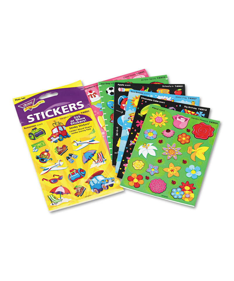 Stinky Stickers Variety Pack, Good Times, 535/Pack